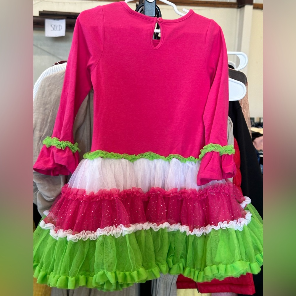 EMILY ROSE GIRLS RUDOLPH DRESS 5T - Picture 2 of 3